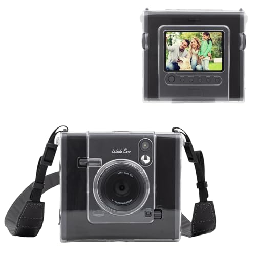 HIYQIN NAP[X xmtC `FLCh EVO 2-in-1 nCubhCX^gtBv^[JΉ Instax Wide EVO NAJo[یVF V_[Xgbvt