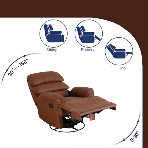 Image of Automatic Recliner Sofa 1 Seater - Luxurious Design, Plush Support, Durable Build, and 5-Year Warranty for Ultimate Comfort