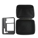 Kamonda Walkie Talkie Case Carring Handbag Storage for BAOFENG UV-5R/5RE Plus RETEVIS Two Way Radio Launch Hunting Bag Camouflage Radio Case Bag Black