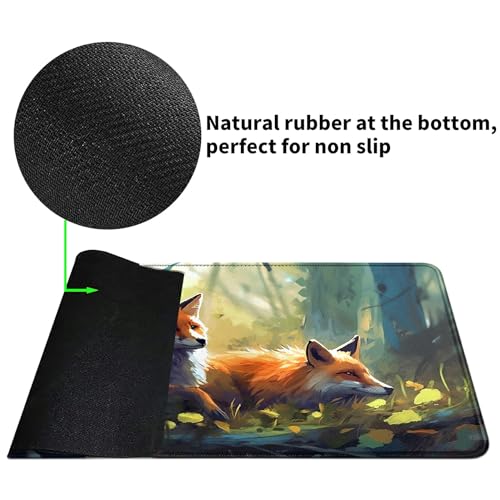 Image of Card Mat for MTG & TCG Playmat,Wild Foxes