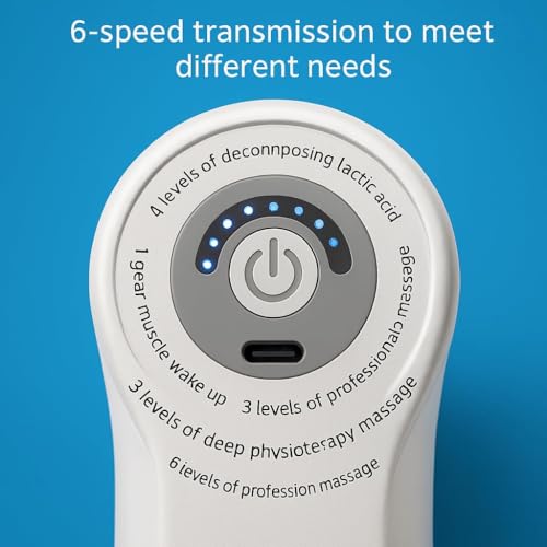 Image of 3-Head Electric Massage Gun for Pain Relief | 8 Attachments | Deep Tissue Massager for Neck, Back, Legs & Full Body | High-Power Motor | Rechargeable Handheld Massager