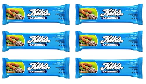 KIKIS TAMARIND CANDY SWEETENED 35g - タマリンド飴 砂糖入 スイート (6pc)のサムネイル