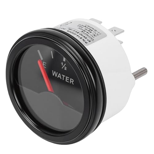 Indicador de nivel de agua universal de 9-32V con aguja estable para grupo electrógeno
