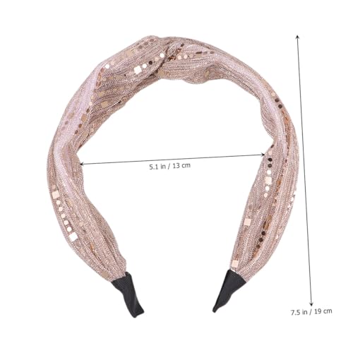 SOIMISS Tiaras Para Meninas Tiara Com Nós Tiara Facial Spa Tiara Maquiagem Tiaras De Ioga Tiara Cruz