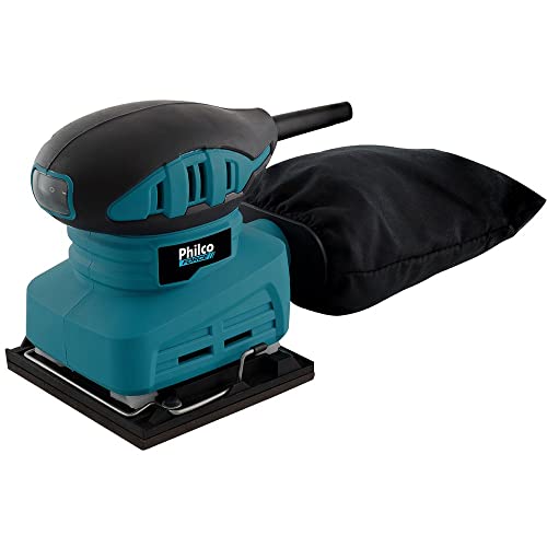 Lixadeira Plo01 220V, Philco, 220V 051102009, Azul/Preto