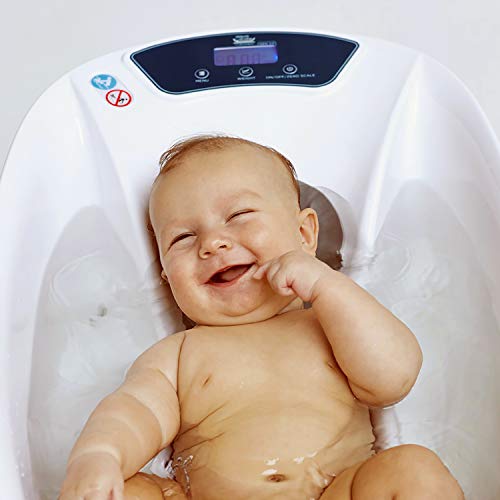 Aqua Scale V3 Next Generation Digital Baby Bath, White R & E