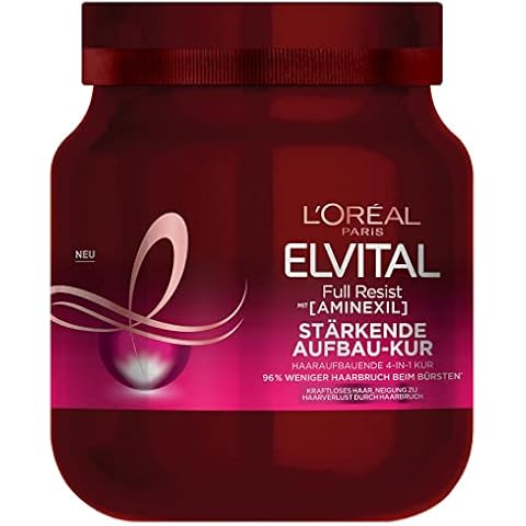 L'Oréal Paris Elvital Haarkur gegen Haarausfall durch Haarbruch, Ohne Parabene oder Silikone Cover