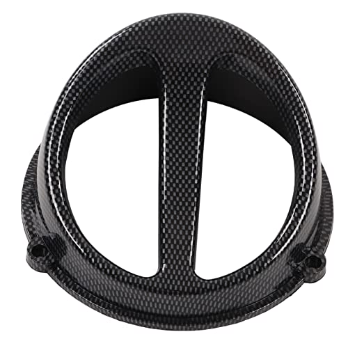 Cubierta del Ventilador de Refrigeración del Motor de la Motocicleta, Reemplazo de Estilo de Fibra de Carbono para GY6 125cc 150cc 152QMI 157QMJ