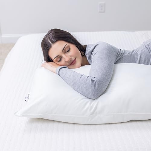 Almohada cuerpo 152.4 cm blanca microfibra miniatura 3
