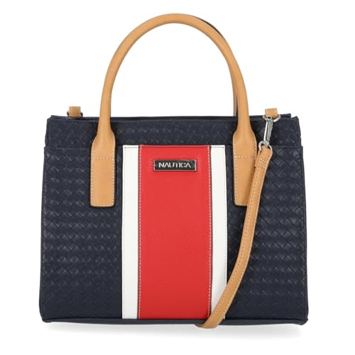 Nautica Womens Sandy Jr. Top Handel Satchel with Removable Crossbody Strap2