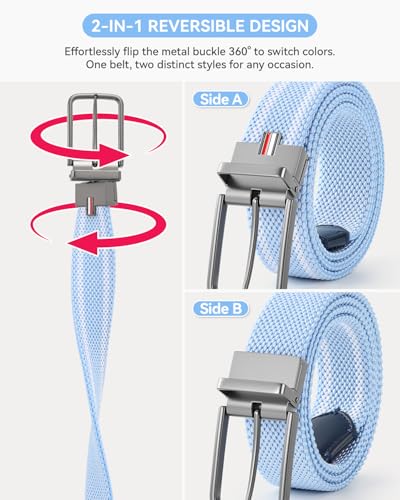 HASHIJI 2-in-1 Reversible Belt