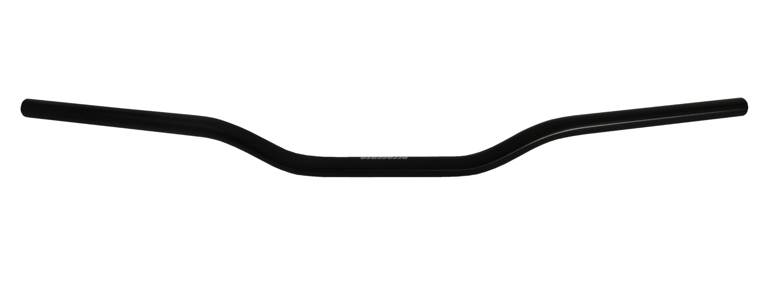 Manubrio Accossato Nero per Triumph Street Triple 675, Piega Bassa, in alluminio, diametro 22 mm