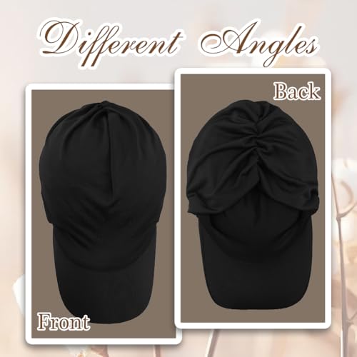 4 Gorros Slouchy Soporte para Cáncer para Mujer miniatura 4