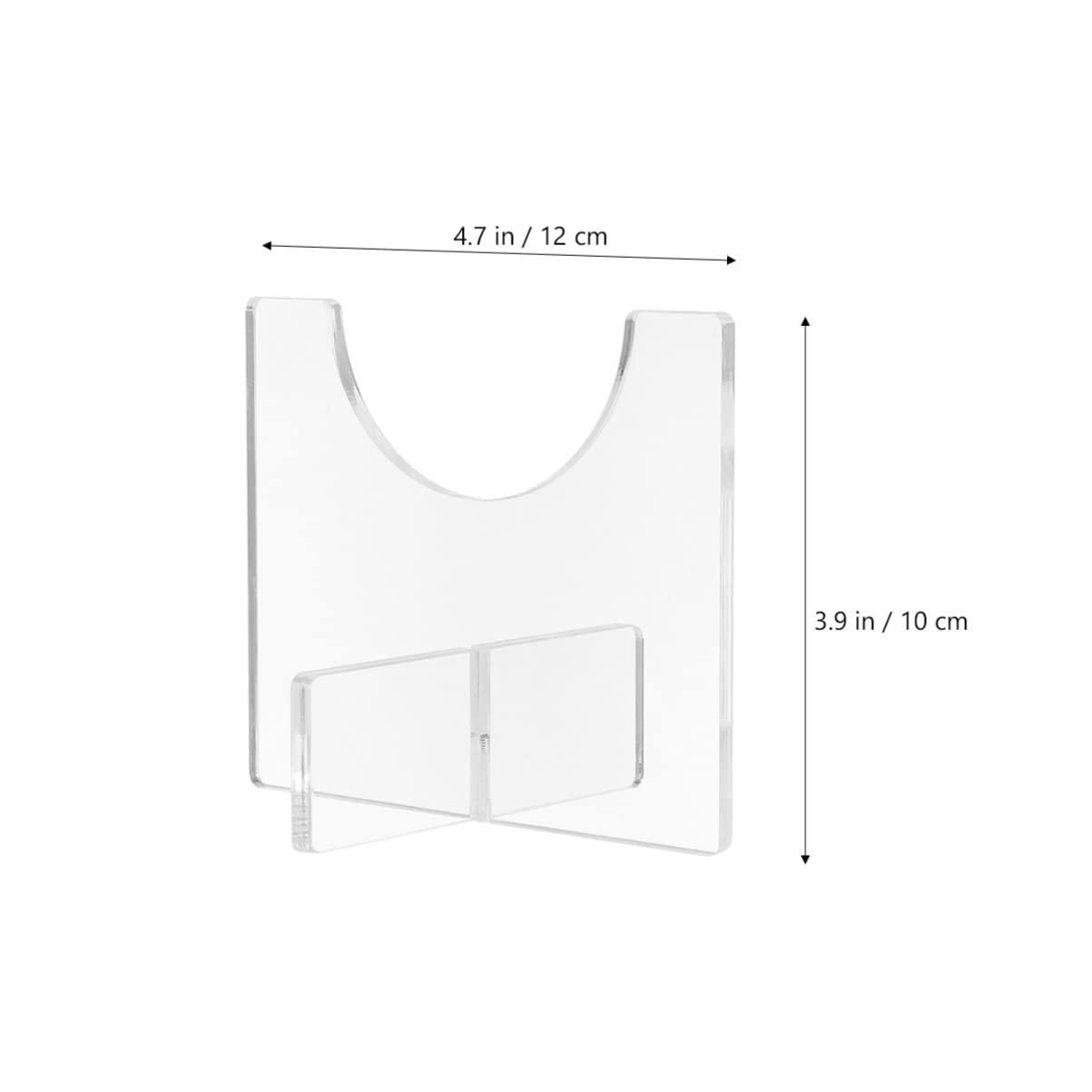POPETPOP Baseball Bat Display Holder Stand Acrylic Rack for Collecting Boys and Girls Adults Bats Space-Saver Desktop Display