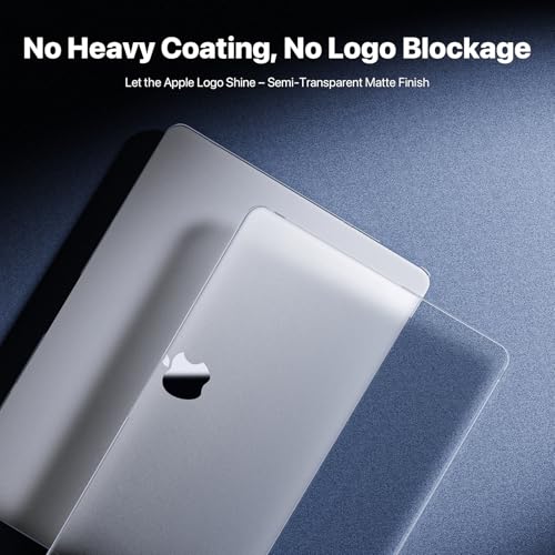 Image of Compatible for MacBook Air 13 inch Case 2020 2019 2018, A2337 M1 A2179 A1932, Same as Bare Device, Sturdy Plastic Protective Hard Shell Cover for MacBook Air 13.3 inch Case - Matte Clear