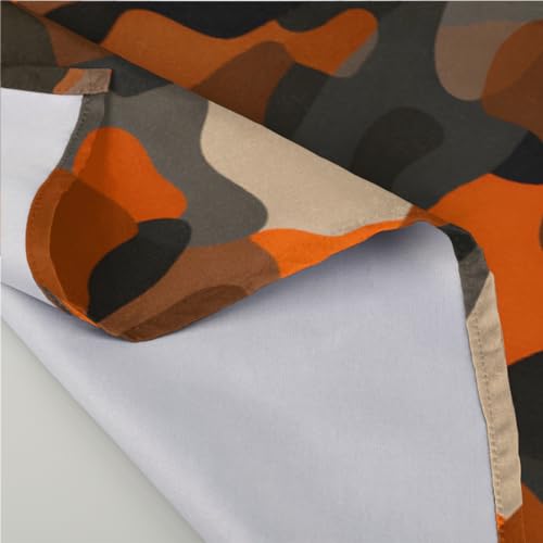 Set de 6 Servilletas de Tela con Patrón Camuflaje 50.5x50.5 cm miniatura 3