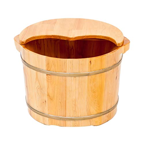 Barril de madera para spa de pies para adultos