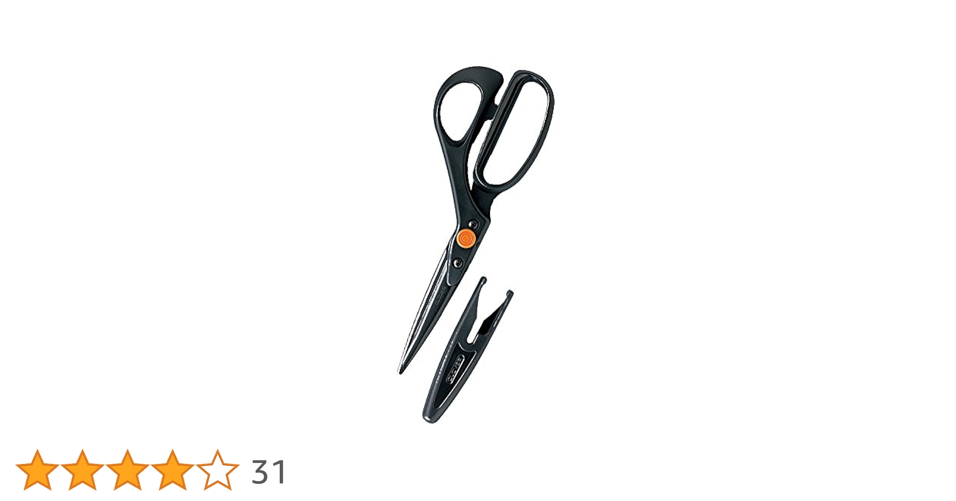 ブラッククローバー　裁断 Amazon.co.jp: Clover 布切はさみ ブラック 24cm : ホビー