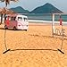 Menolana Volleyball Training Net Adjustable Height Easy Setup Portable Volleyball Net Practice Net for Outdoor Sports Hitting Practice