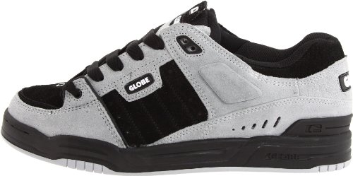 Image of Globe Mens Fusion Skate Shoes, Silver /Grey /Black, 6.5 D (M) US