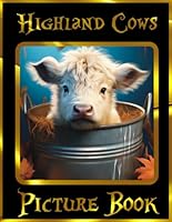 Highland Cows Picture Book (Series 5 - Poster Books) B0CKB2W34C Book Cover
