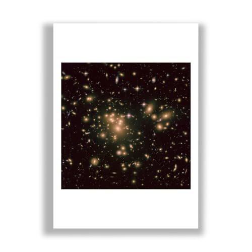 Télescope Hubble Abell 1689 poster pour salon moderne