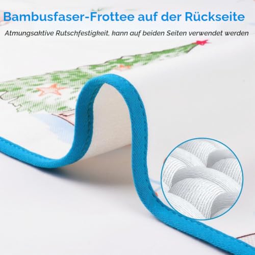 Aolso Töpfchentrainingsmatratze, Matratzenschoner Kinderbett, 70 * 90cm Bettschutz, Waschbare Bettunterlage Wasserdicht, Für Einzelbetten… – Ansicht 4