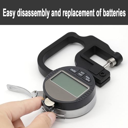 Calibrador digital de espesor con pantalla LCD 0-12.7 mm miniatura 4