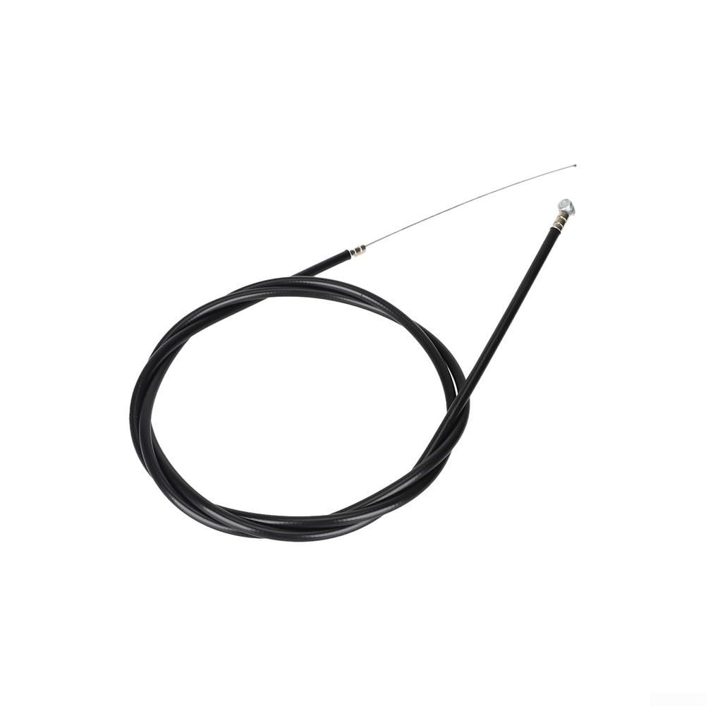 Brake Cable Set For For Kukirin G4 Electric Scooter Front And Rear Disc Brake Applications Compatible With Stock Braking Components(Front brake line Black)