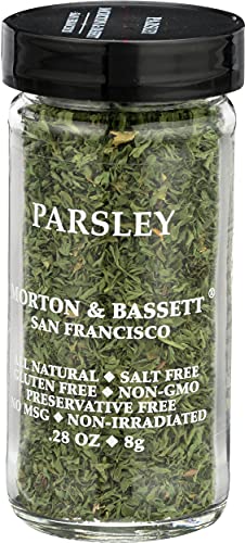 Morton & Bassett Parsley, 0.28 oz – Non-GMO, Salt-Free, Fresh Herb for Garnishes, Soups & Mediterranean Dishes