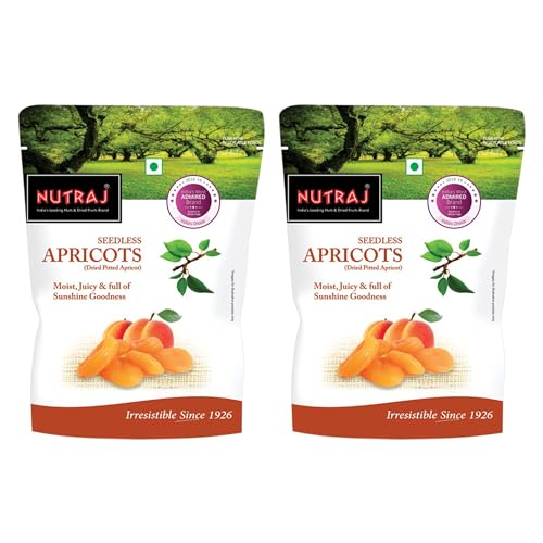 See full amazon price history chart for Nutraj Premium Dried Pitted Turkish Apricots Pouch (400g (200g x 2)) Nutraj Premium Dried Pitted Turkish Apricots Pouch (400g (200g x 2)) (B0C9D583CL) Amazon Price History, Amazon Price Tracker