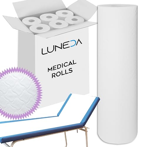 LUNEDA 6 medizinische Bettlaken Einweg-Papierrolle