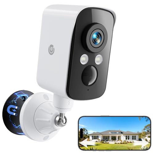300° Pan Wireless Outdoor Security Camera, No Subscription...