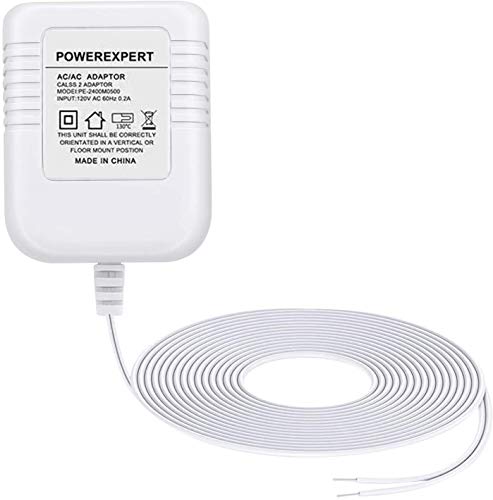 LIANSUM 24V 500mA C Wire Adapter for Thermostat and Doorbell Transformer, Compatible with Nest, Ecobee, Sensi, Honeywell, Sensi Smart WiFi Thermostat, Nest Hello Doorbell, Ring Doorbell Supply Cord