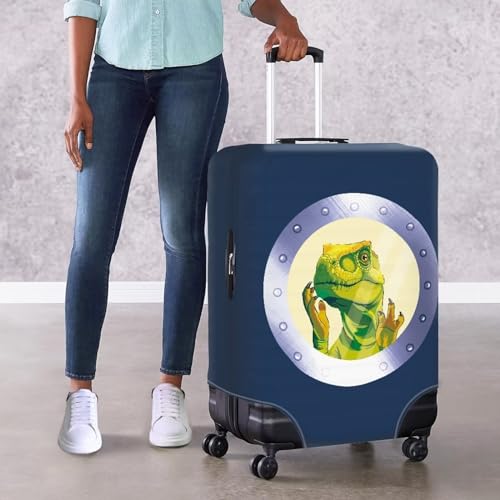 Dinosaur Travel Luggage Cover Suitcase Protector Luggage Cover Protector 32 Inch Washable Luggage Protector Suitcase Cover4
