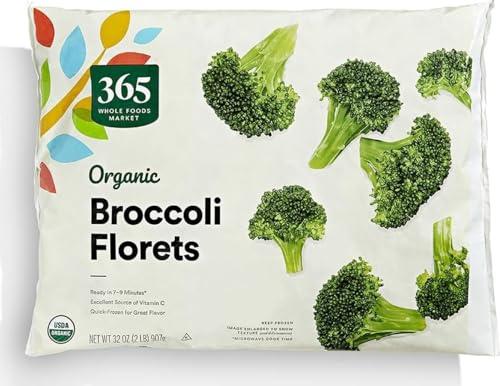 365 by Whole Foods Market, Organic Broccoli Florets, 32 Ounce