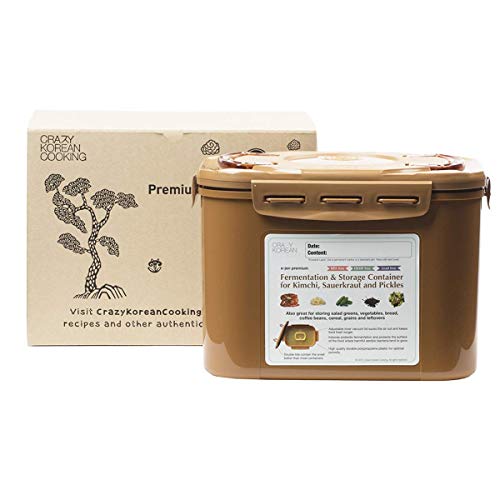 image for Crazy Korean Cooking Premium Kimchi, Sauerkraut Fermentation and Stora