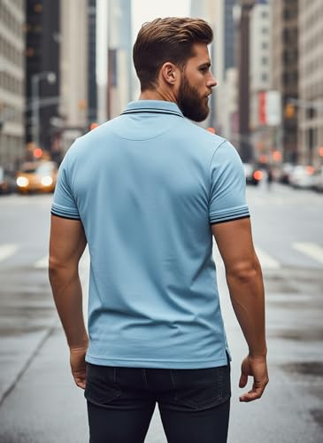Image of Lymio Polo T Shirt for Men || T Shirt for Man || Collar Style (Packs Also Available) (117-120)