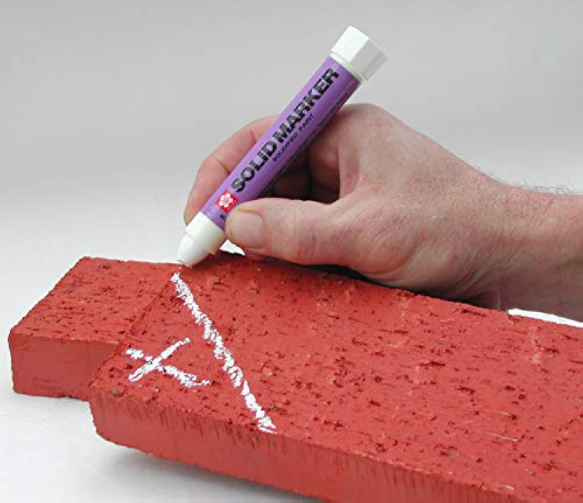 Solid Paint Marker for High Temperature Applications