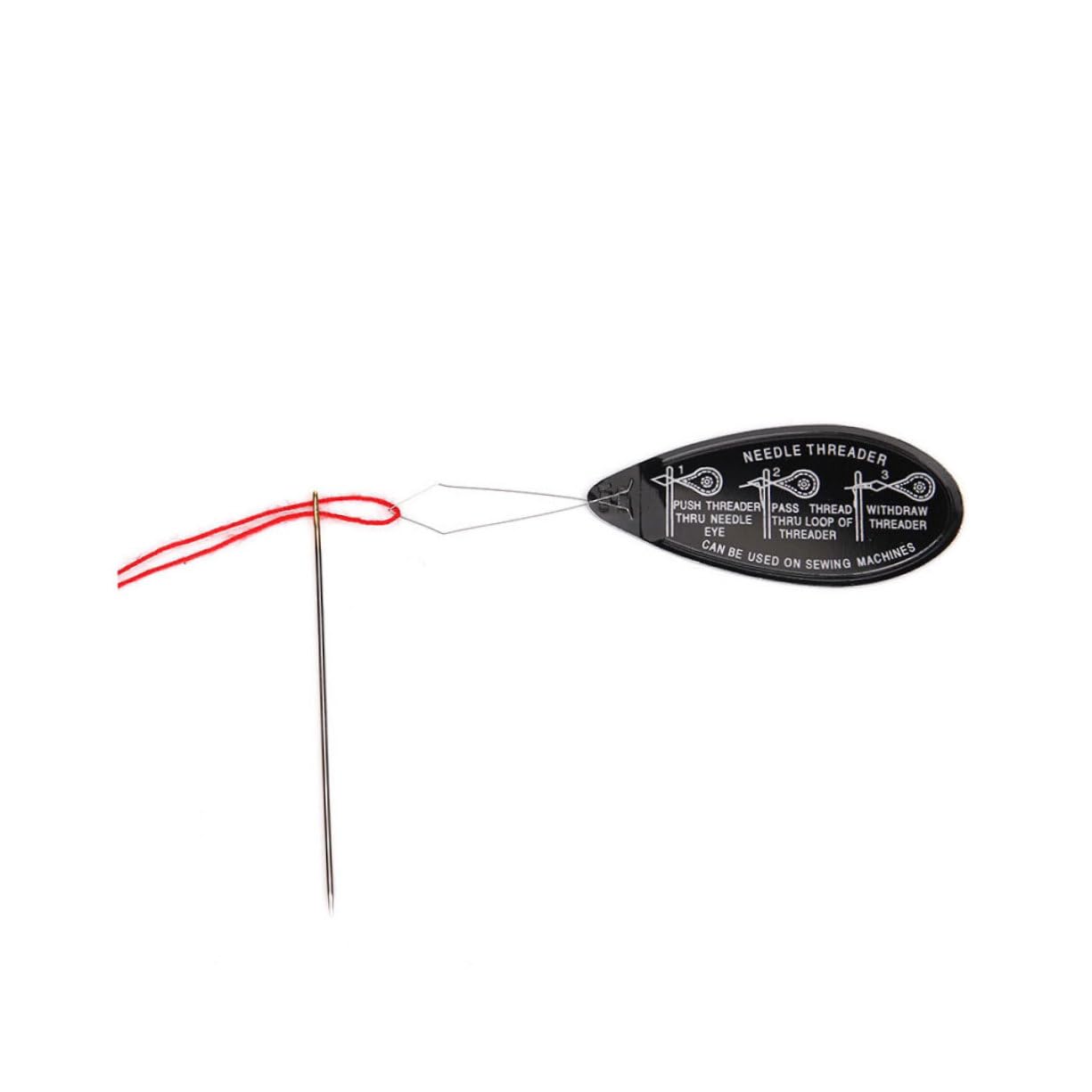 NUOBESTY 60 Pièces Enfile-Aiguille Fil Bricolage Enfile-Aiguille Enfile-Aiguille Point en Métal Enfile-Aiguille Enfile-Aiguille Boucle Outil D'Enfilage D'Aiguille