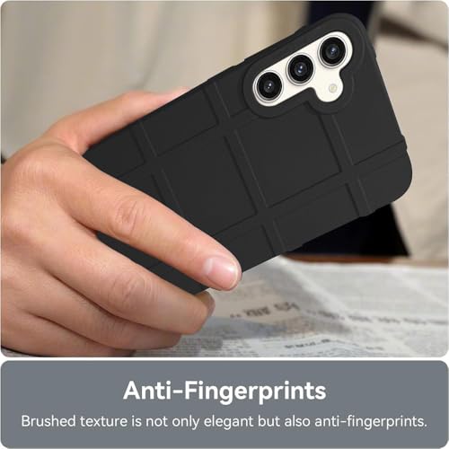 Image of Amazon Basics Shockproof Back Case Cover for Samsung Galaxy S23 Pro 5G | 360 Degree Protection | Slim Protective Case | Anti-Scratch Tough TPU Case for Samsung Galaxy S23 Pro 5G (Black)