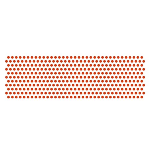 Image of Comet Busters Round Velvet Bindi for Women (BF-1) (Orange-3mm) (Pack of 10)