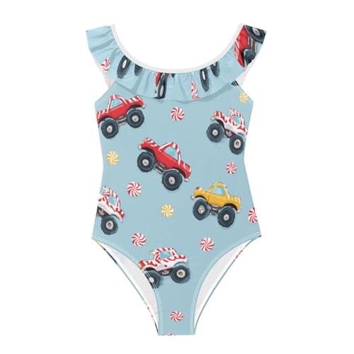 Traje de baño para niñas de 3 a 6 años bañador infantil de secado rápido