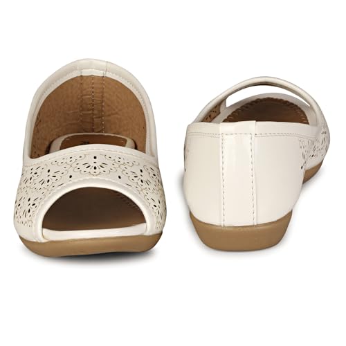 Image of Footshez Women's Black Ballet Flat | Women's Fashion Sandals Bellies-P