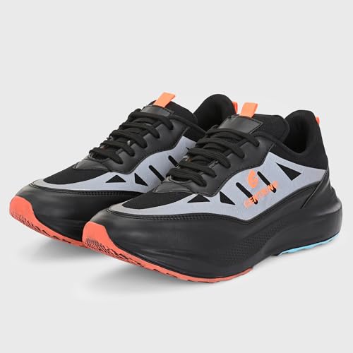 Image of Centrino Trendy Sneakers for Man | Casual Shoes for Men Stylish | Lightweight Lace-Up Canvas Walking Shoes | Cushioned Insole | Breathable Comfortable | Anti-Skid Sole | Premium Mens Sneaker Shoes (6831)