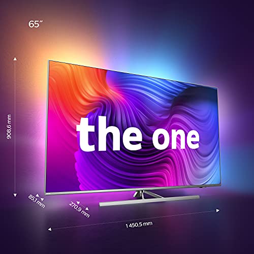 Philips-65PUS8506-Philips-Smart-TV-4K-de-65-Pulgadas-Television-LED-UHD-Ideal-para-Netflix-Youtube-y-GamingAsistente-de-Google-y-AlexaAndroid-TV-Ambilight-HDR-Dolby-Vision-y-Dolby-Atmos