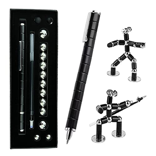 Decompression Magnetic Metal Toy Pen, Multifunctional Deformable Magnet Fidget Pen, ߋyAq̑nӓIFidgetyA@\ό`\AwZItBXp