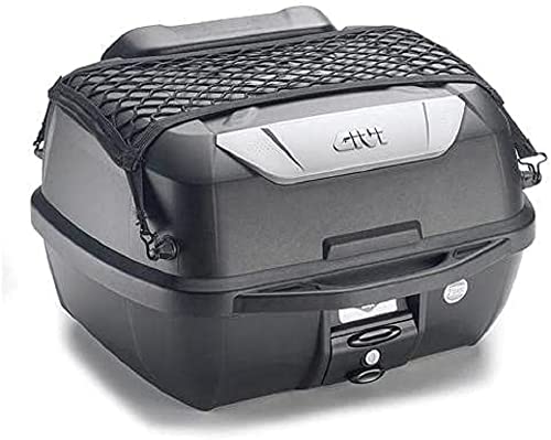 GIVI Bauletto Monolock E43NMAL+ 43 litri nero con inserto argento