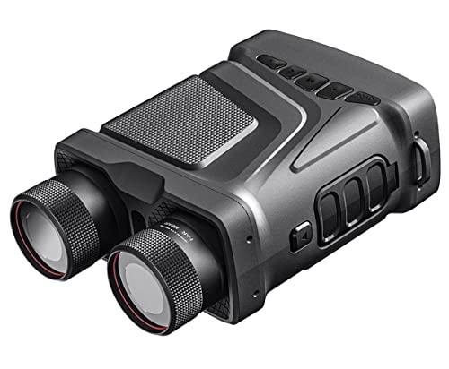 Nachtsicht Fernglas, 3 Zoll Bildschirm Digital Infrarot Scope bis zu 300 m in kompletter Dunkelheit, nehmen Sie Video Foto mit 16G Speicherkarte Cover