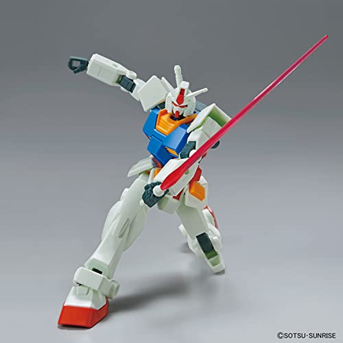 Bandai Hobby - Mobile Suit Gundam - 1/144 RX-78-2 Gundam (Full Weapons Set), Bandai Spirits Entry Grade Model Kit